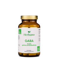 GABA acido gamma-aminobutirrico in Capsule - Alto dosaggio di 500 mg - Effetto calmante - Testato in laboratorio