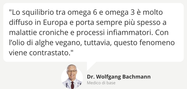 Suggerimenti esperti: Omega 3 vegano da olio di alghe