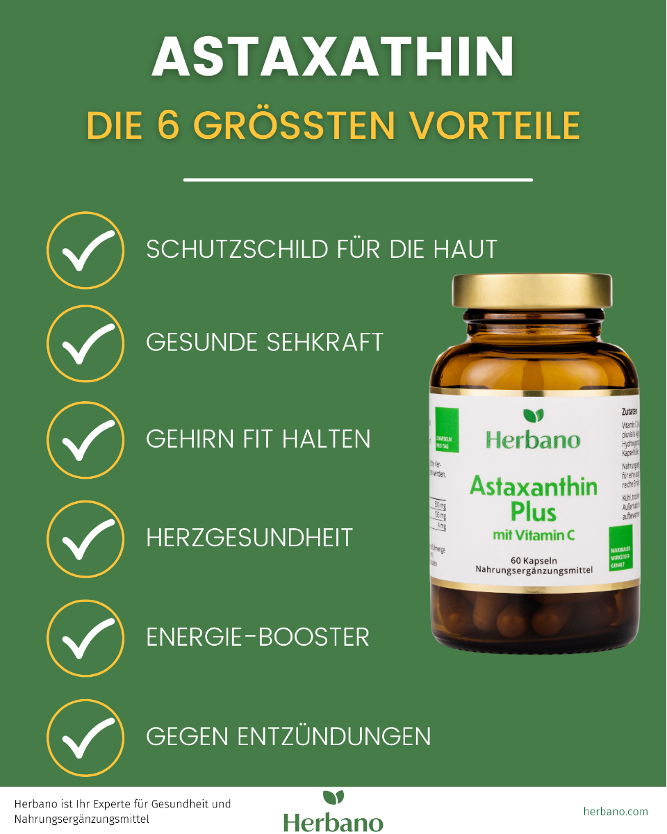 Astaxanthin Kapseln Wirkung