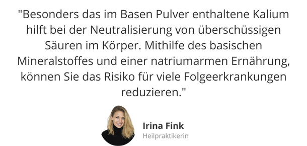 Experten-Tipp: Basen Pulver