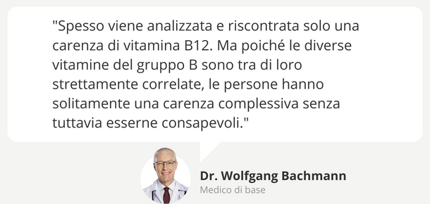 Carenza di vitamine B