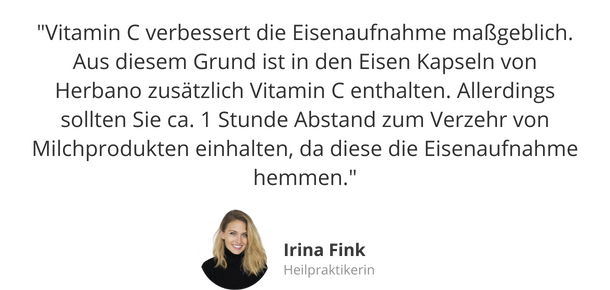 Experten-Tipp: Eisen Kapseln