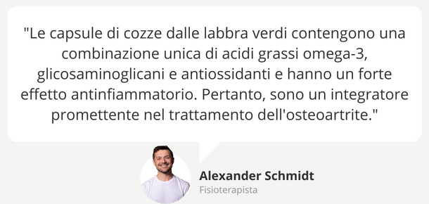 Suggerimenti esperti: cozza dalle labbra verdi