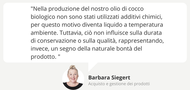 Suggerimenti esperti: olio di cocco biologico