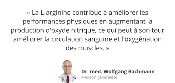 Avis d'expert : L-arginine