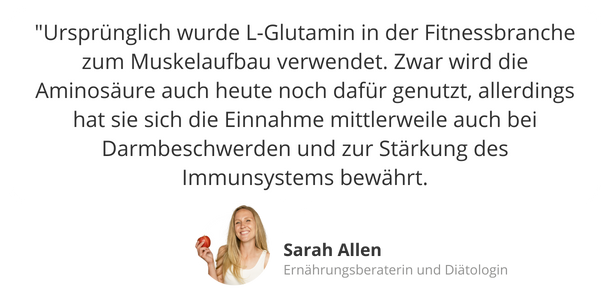 Experten-Tipp: Glutamin Pulver