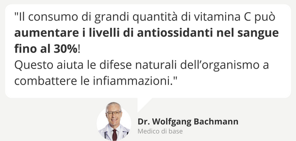 Suggerimenti esperti: utilizzo vitamina C liposomiale