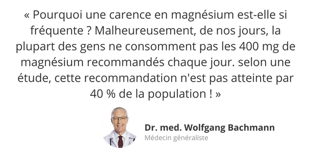 Avis d'expert : Citrate de Magnésium