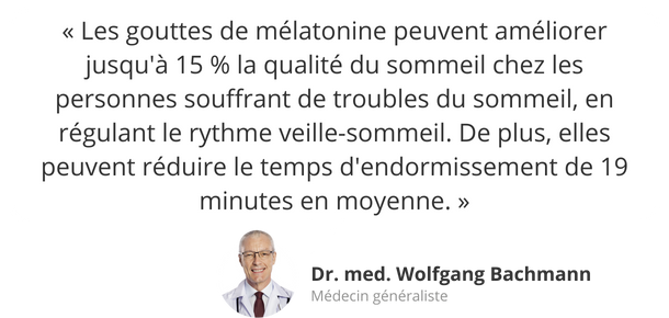 Avis d'expert : Mélatonine liquide