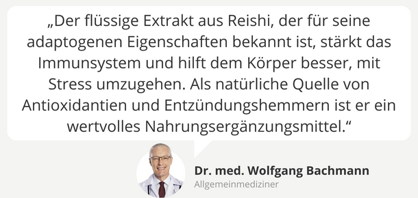 Experten-Tipp: Reishi Flüssigextrakt