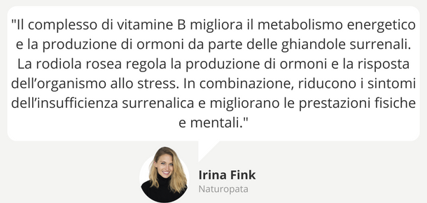 Vitamina B e Rodiola rosea contro lo stress