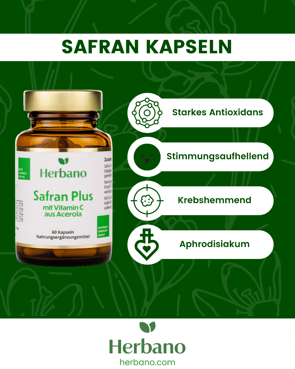 Was bewirken Safran Kapseln?