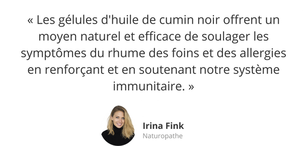 Avis d'expert : Huile de nigelle