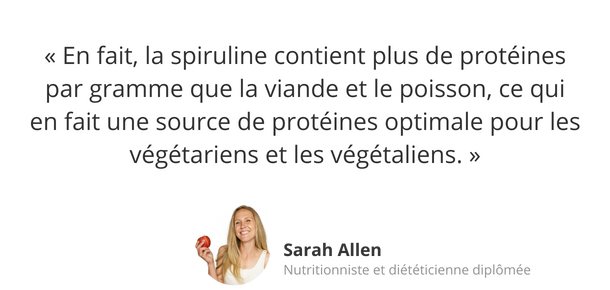 Avis d'expert : Spiruline