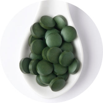 Comprimés de spiruline