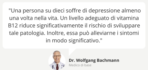 Vitamina B12 contro depressione e ansia