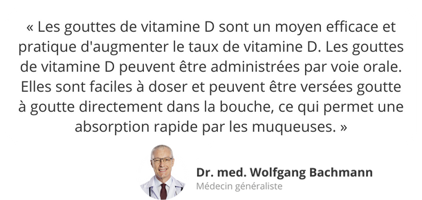 Avis d'expert : Gouttes de Vitamine D3