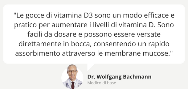 Suggerimenti esperti: Vitamina D3 5.000 UI gocce