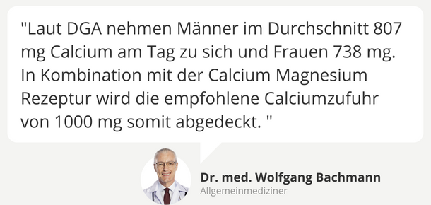 Experten-Tipp: Calcium Magnesium Rezeptur