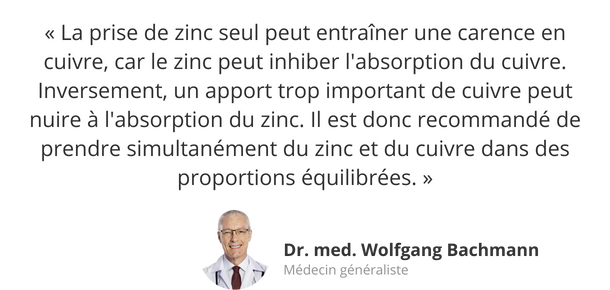 Avis d'expert : Cuivre et zinc