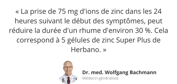 Avis d'expert : Zinc